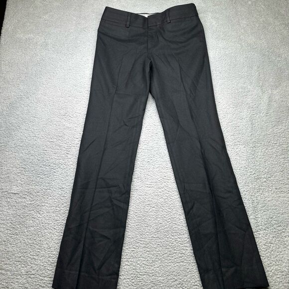 Banana Republic The Martin Fit lined wool dress pants black size 4 - Picture 1 of 7